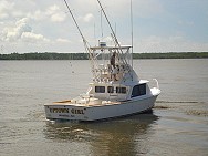 "Uptown Girl" - Owned by Bruce Galbraith, Manteo, NC