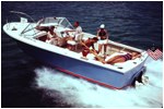 Moppie - Totally open, forward windscreen &  helm